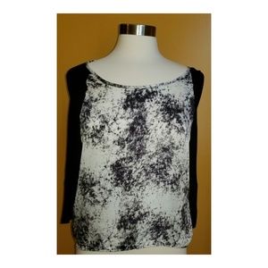 Anthropologie Hologram Hi Lo Long Sleeve Top XS/S